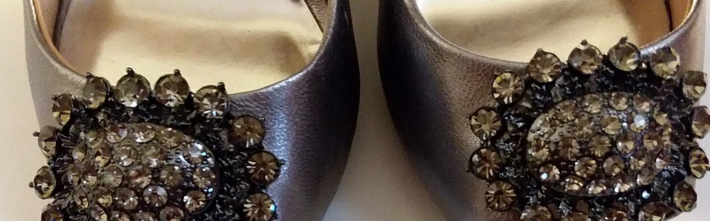 Badgley Mischka jewel high heels - Picture 3 of 8